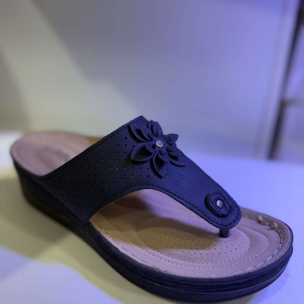 Women Ladies Slip On Lightweight Comfortable Thong Sandals 2803